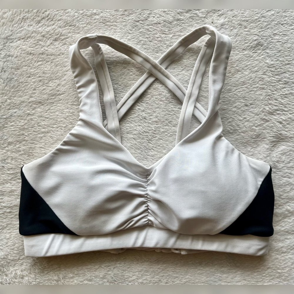 Stylish White and Black Women's Top